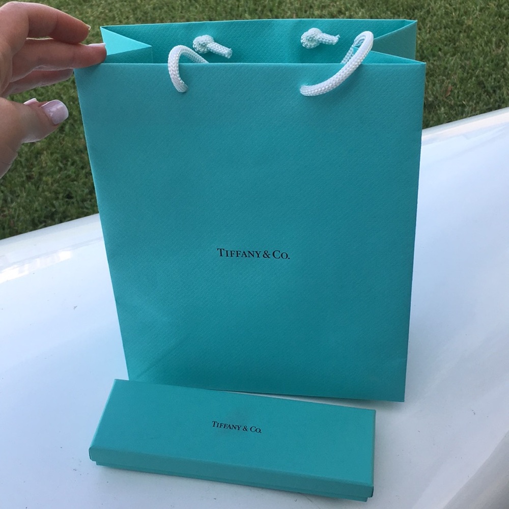 Tiffany & Co packaging and pen